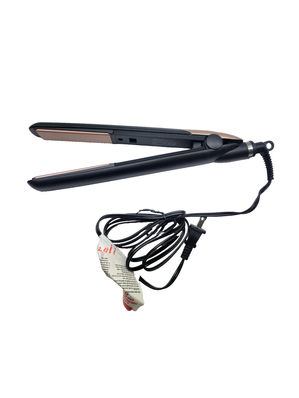 Vivitar 1 inch Ceramic Tourmaline Flat Iron Rose Gold PG8110-RG    **NWOB**